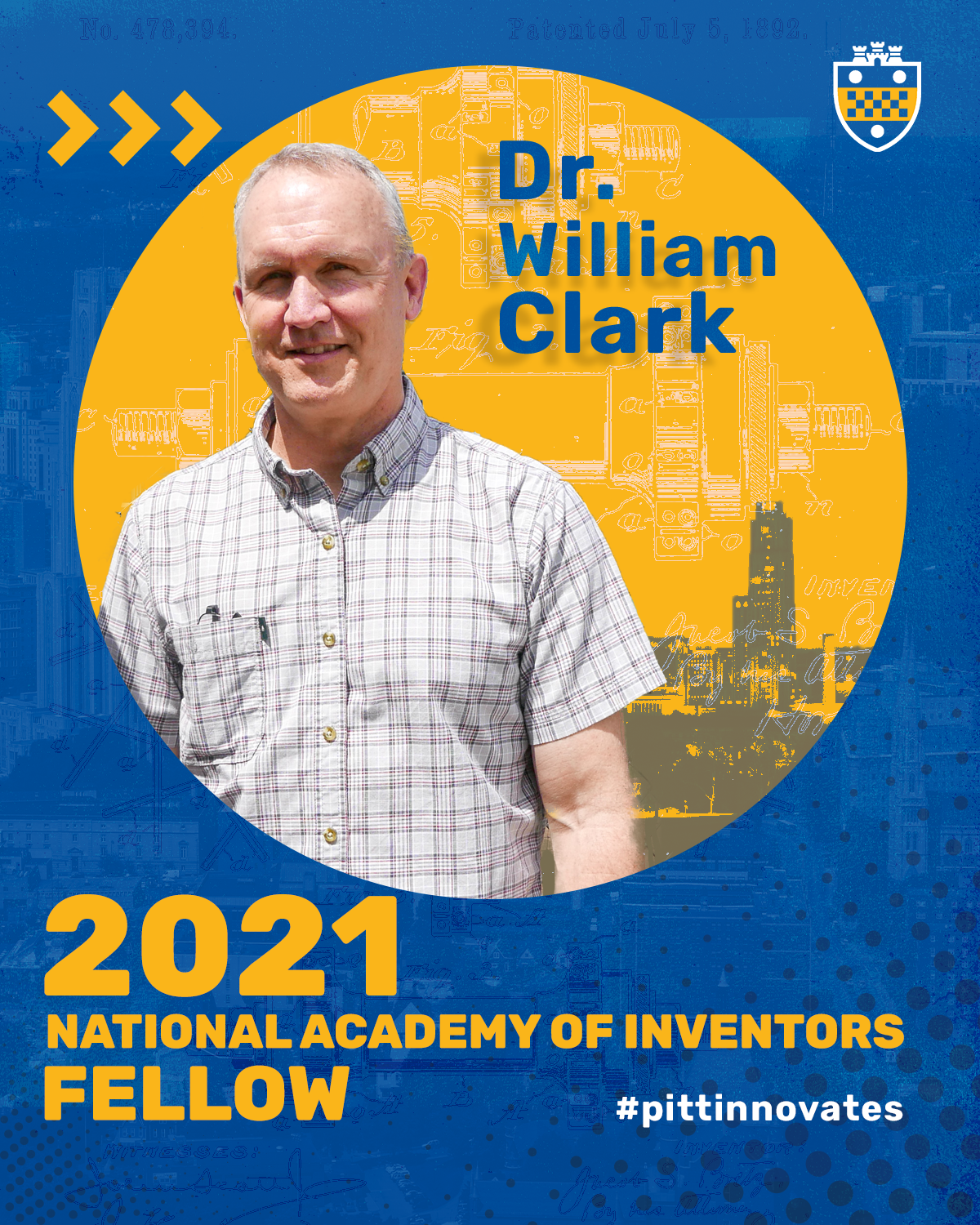 National Academy of Inventors 2021 Buddy Clark 3